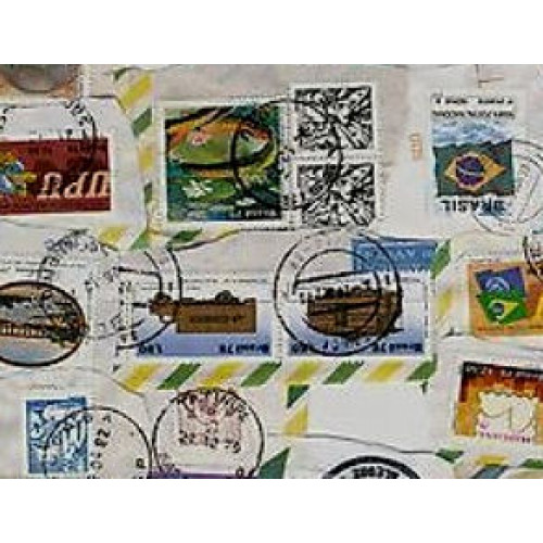 Brazil KILOWARE MissionBag 2.5KG (5LB-8oz) stamp mixture