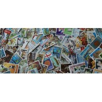 Channel Islands KILOWARE Lazybag OFF PAPER 1 KG (2LB-3oz) 10800 stamps