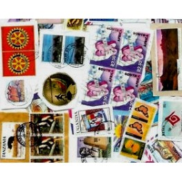 AFRICA British KILOWARE MissionBag 1 KG (2LB-3oz) ca 4000+ stamps mixture