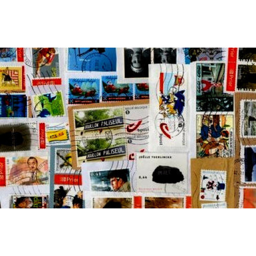 Belgium KILOWARE StampBag 100g (3½oz) stamp mixture
