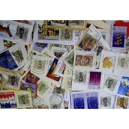 Cyprus KILOWARE MissionBag 100g (3½oz) modern stamp mixture