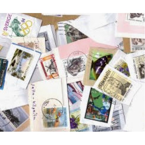 Scandinavia KILOWARE StampBag 5 KG (11LB) 7-8 countries