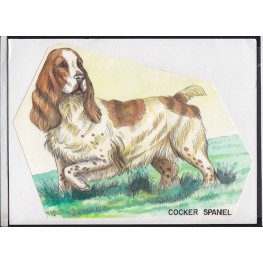CUBA 1976 Hound dog C Stamp Artist´s Work 279/216mm 